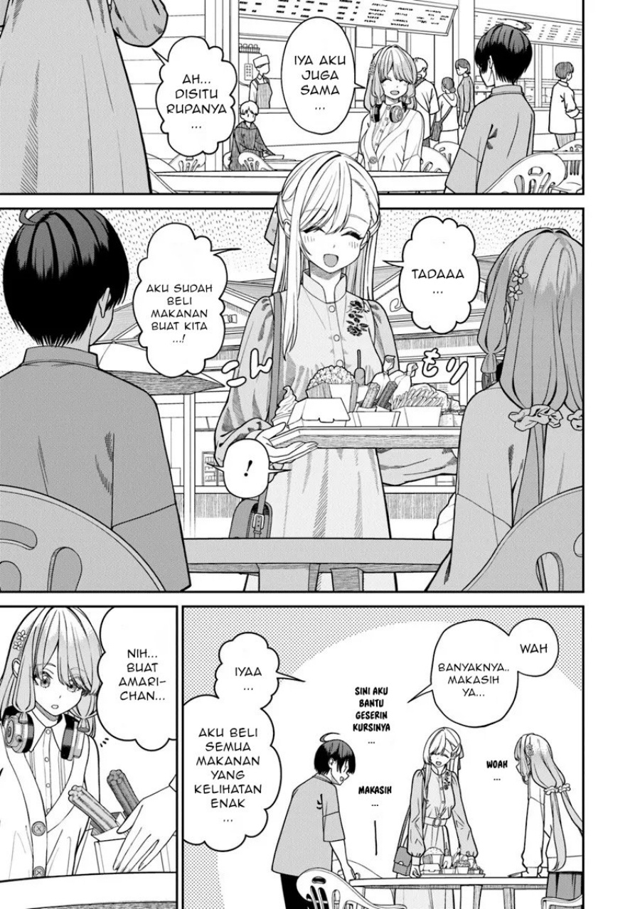 Kanojo ni shitai Joshi Ichii, no Tonari de Mitsuketa Amari-chan Chapter 06.2 Gambar 9