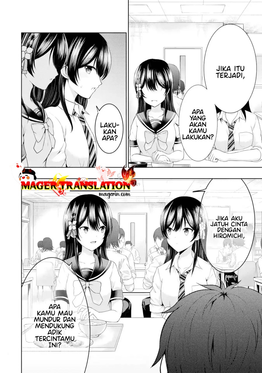 Kanojo no Imouto to Kisu wo Shita Chapter 08.2 Gambar 11
