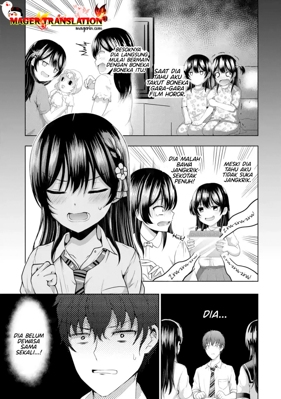 Kanojo no Imouto to Kisu wo Shita Chapter 08.2 Gambar 15