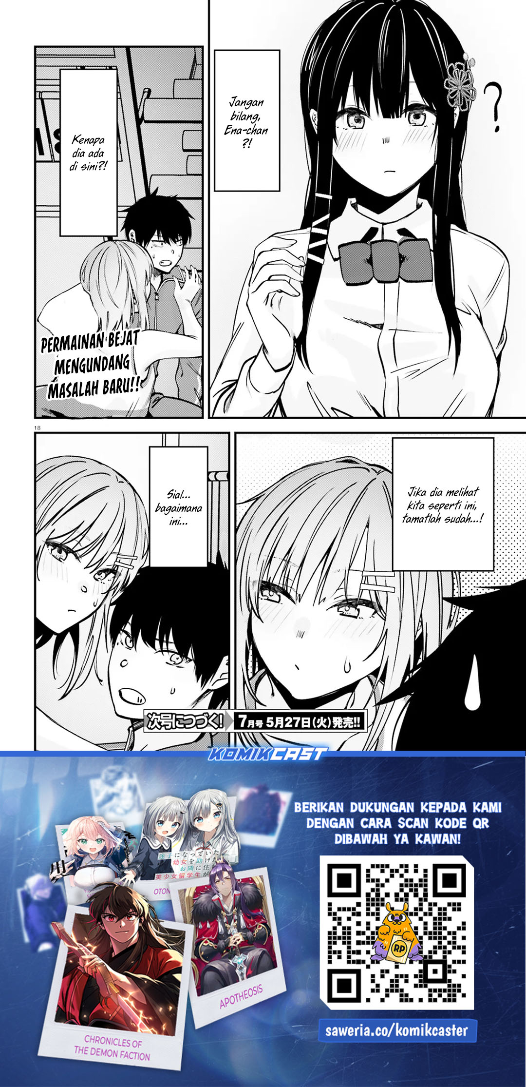 Kanojo wo Ubatta Ikemen Bishoujo ga Nazeka Ore made Nerattekuru Chapter 08 Gambar 19