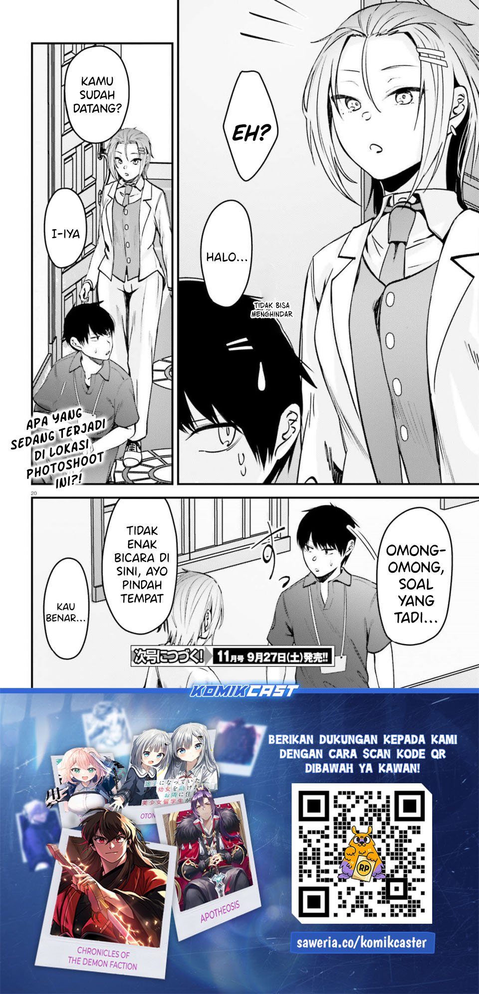 Kanojo wo Ubatta Ikemen Bishoujo ga Nazeka Ore made Nerattekuru Chapter 11 Gambar 21