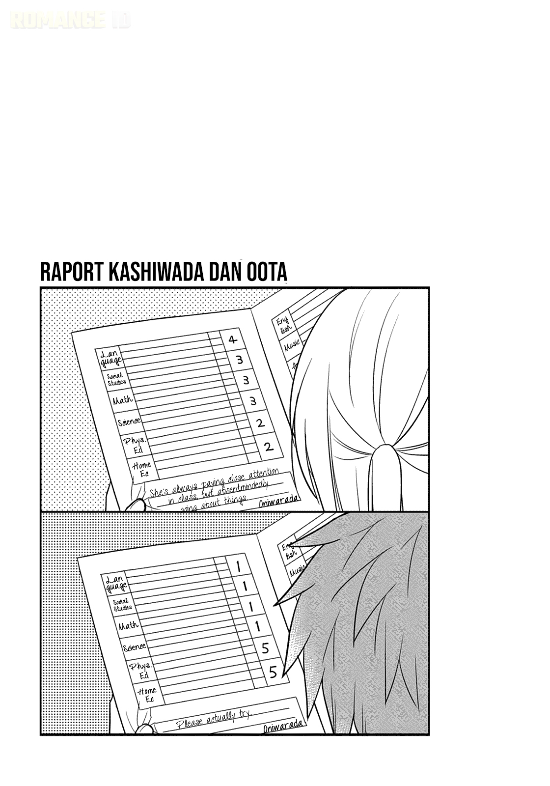 Kao ni denai Kashiwada-san to Kao ni deru Ota-kun Chapter 33 Gambar 12