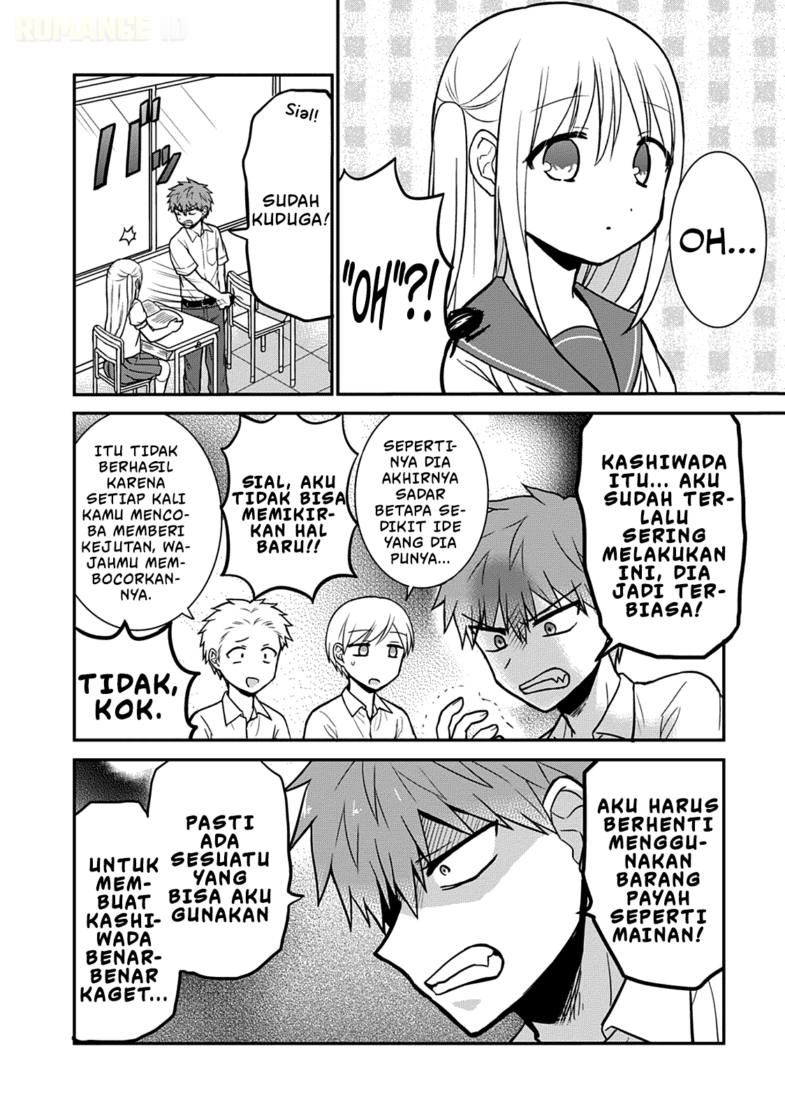 Kao ni denai Kashiwada-san to Kao ni deru Ota-kun Chapter 38 Gambar 4