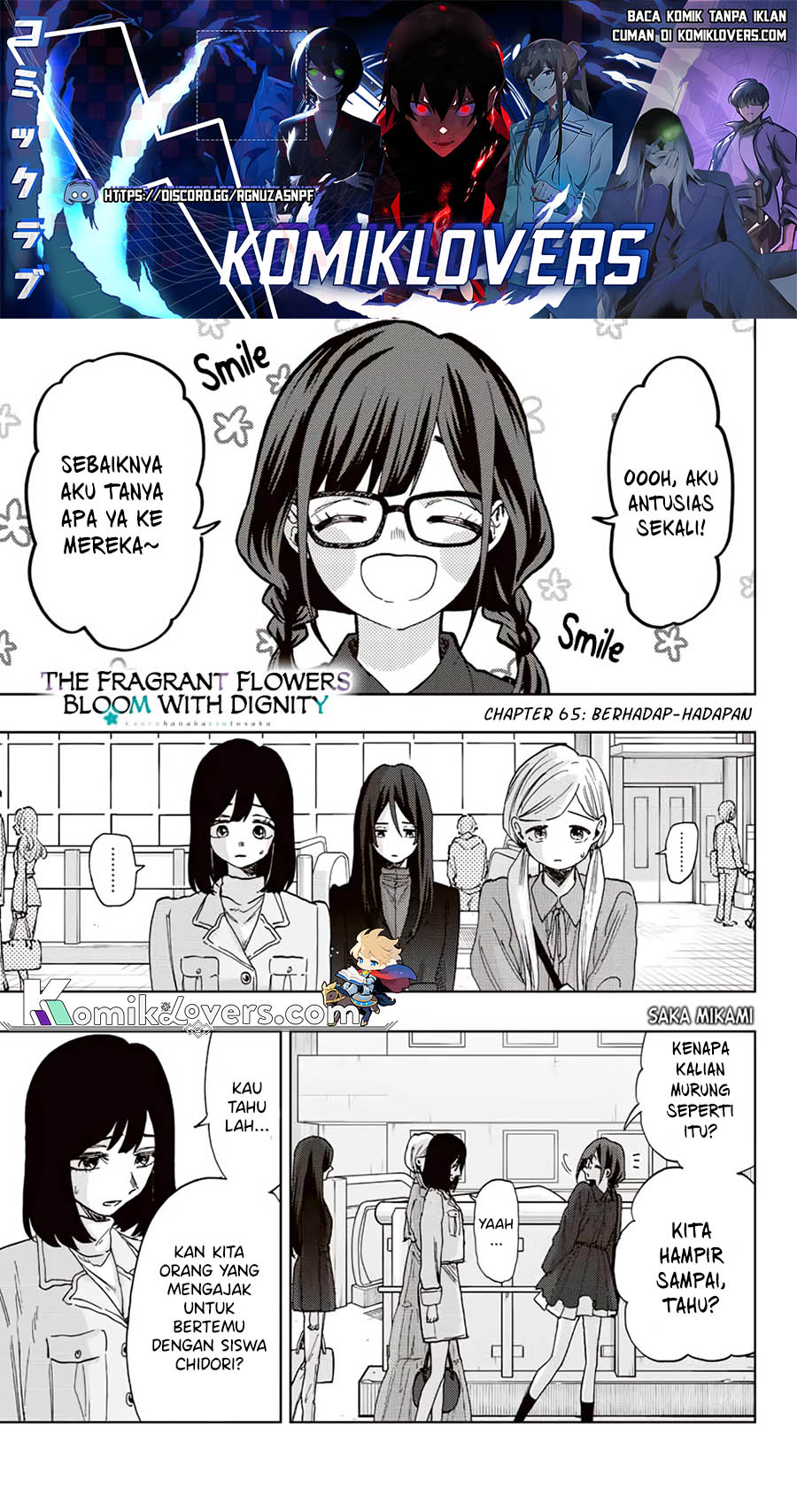 Kaoru Hana wa Rin to Saku Chapter 65 Gambar 2