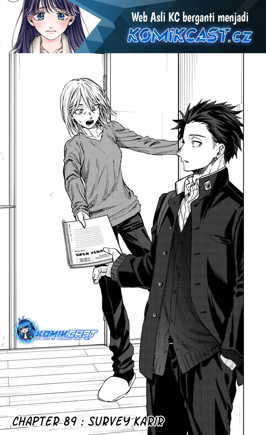 Kaoru Hana wa Rin to Saku Chapter 89 Gambar 2