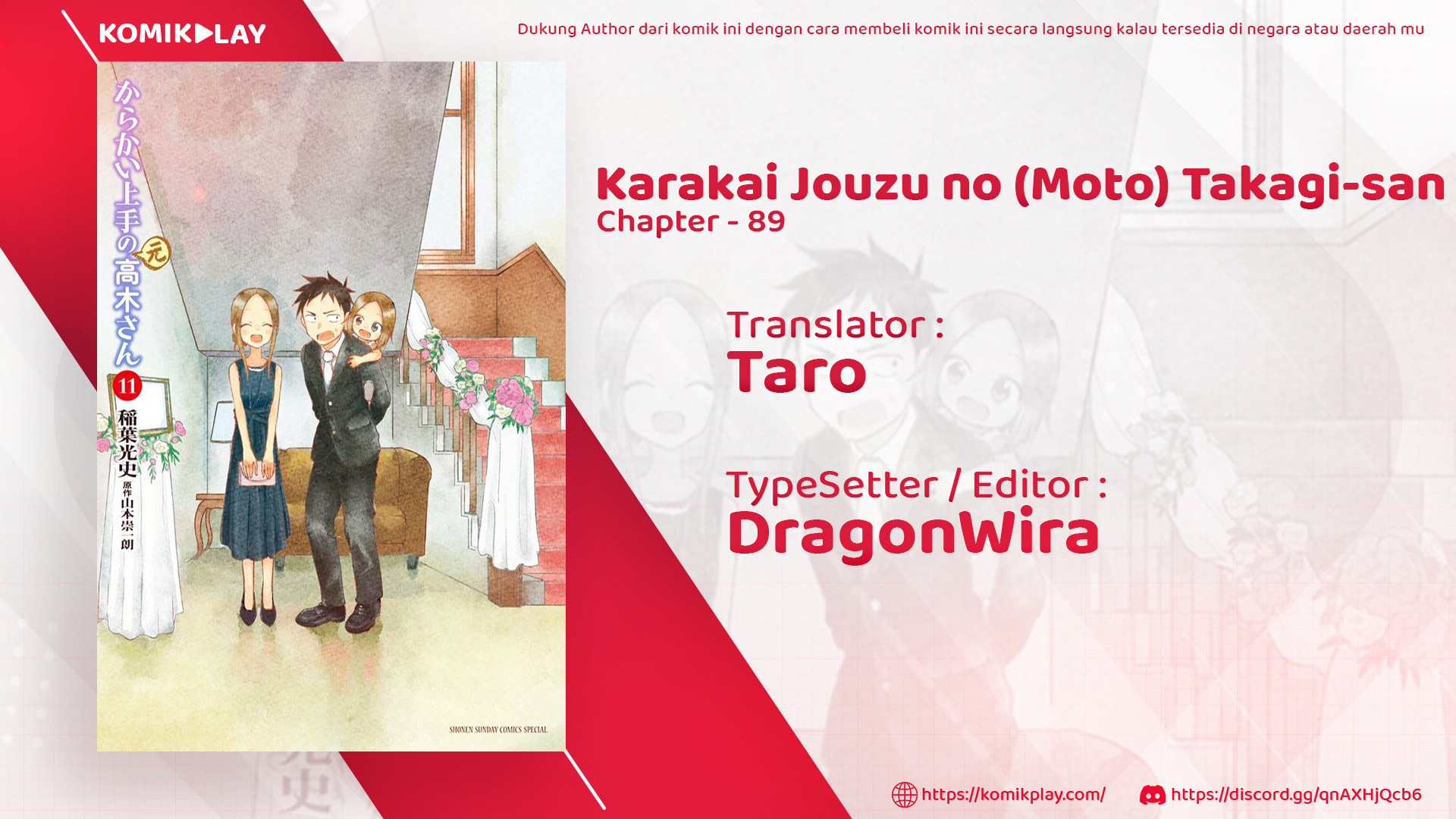 Karakai Jouzu no (Moto) Takagi-san Chapter 89 Gambar 2