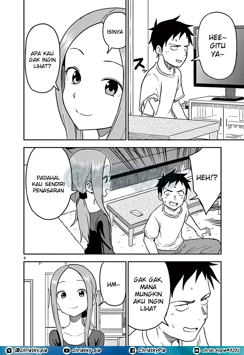 Karakai Jouzu no (Moto) Takagi-san Chapter 91 Gambar 4