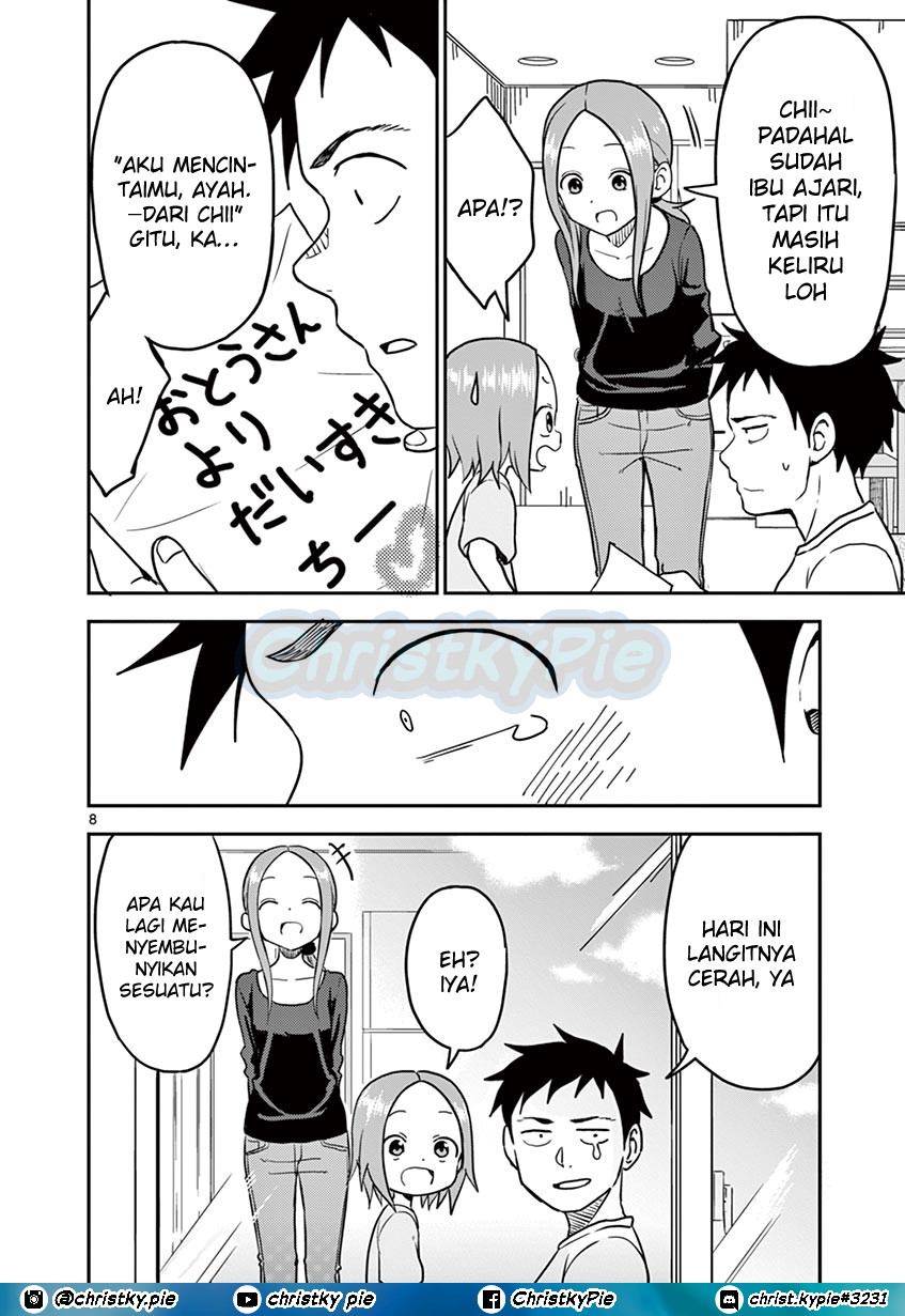 Karakai Jouzu no (Moto) Takagi-san Chapter 91 Gambar 8