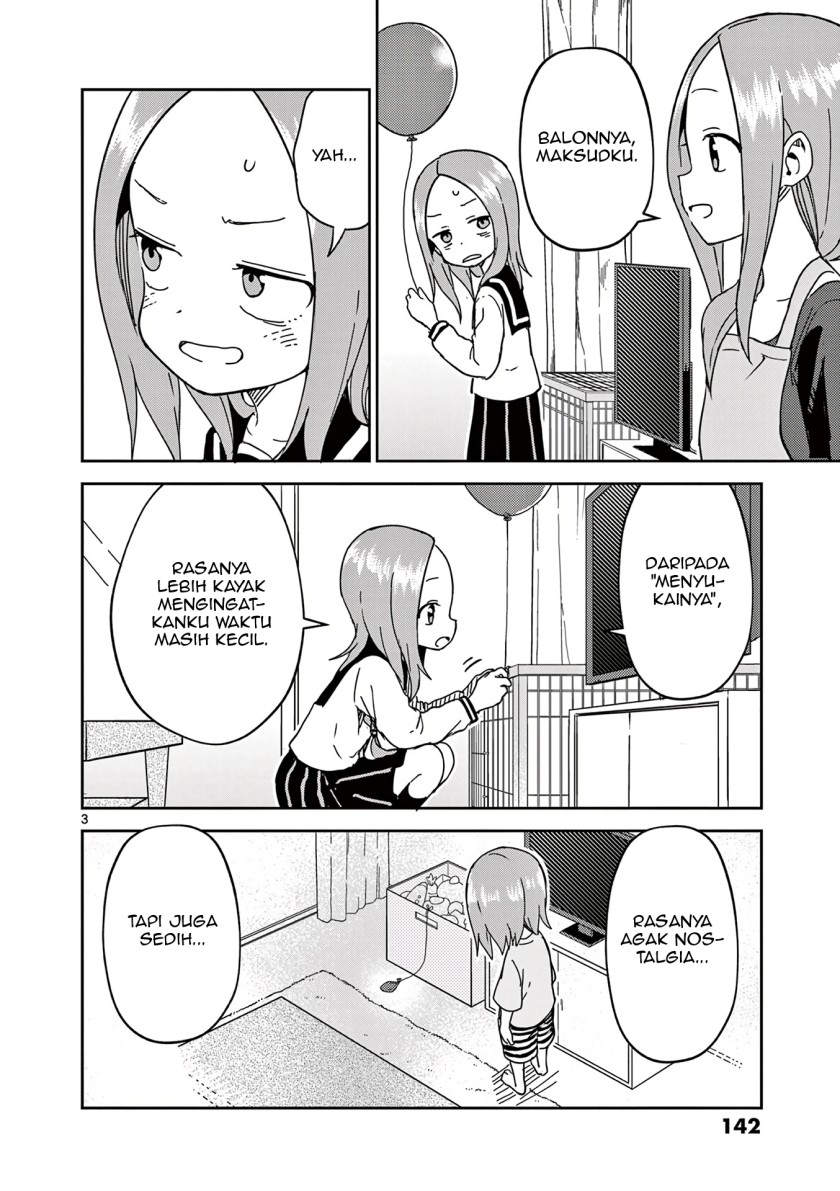 Karakai Jouzu no (Moto) Takagi-san Chapter 155.5 Gambar 3
