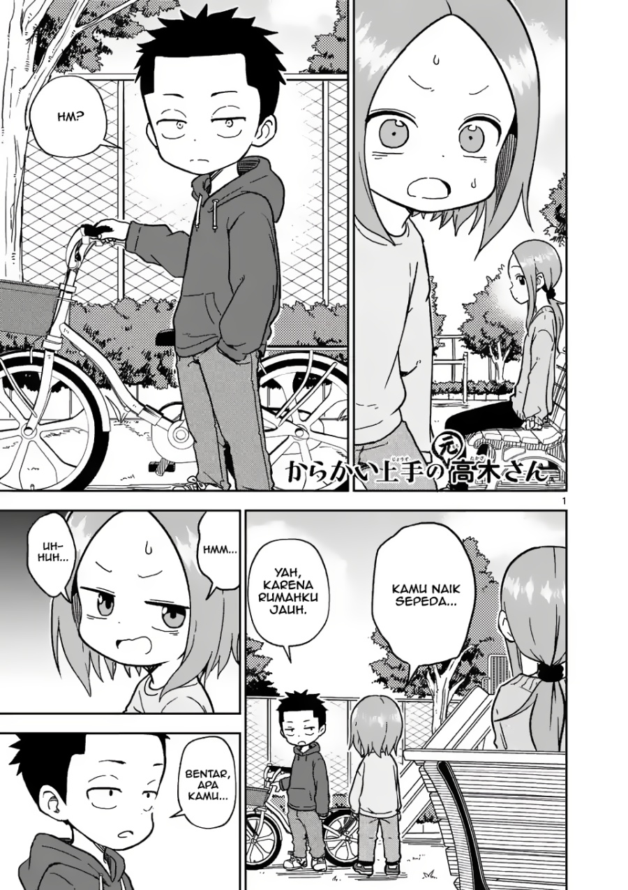 Karakai Jouzu no (Moto) Takagi-san Chapter 171 Gambar 1