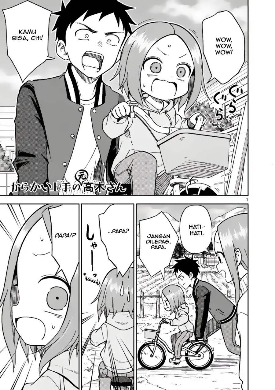 Karakai Jouzu no (Moto) Takagi-san Chapter 172 Gambar 1