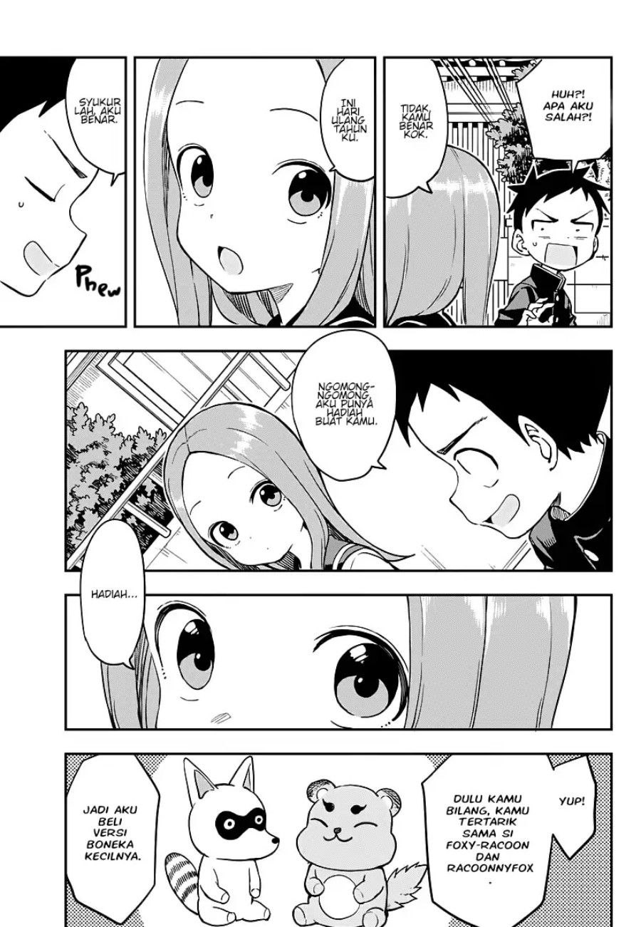 Karakai Jouzu no Takagi-san Chapter 168 Gambar 4