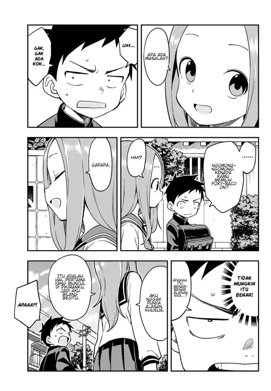 Karakai Jouzu no Takagi-san Chapter 168 Gambar 8