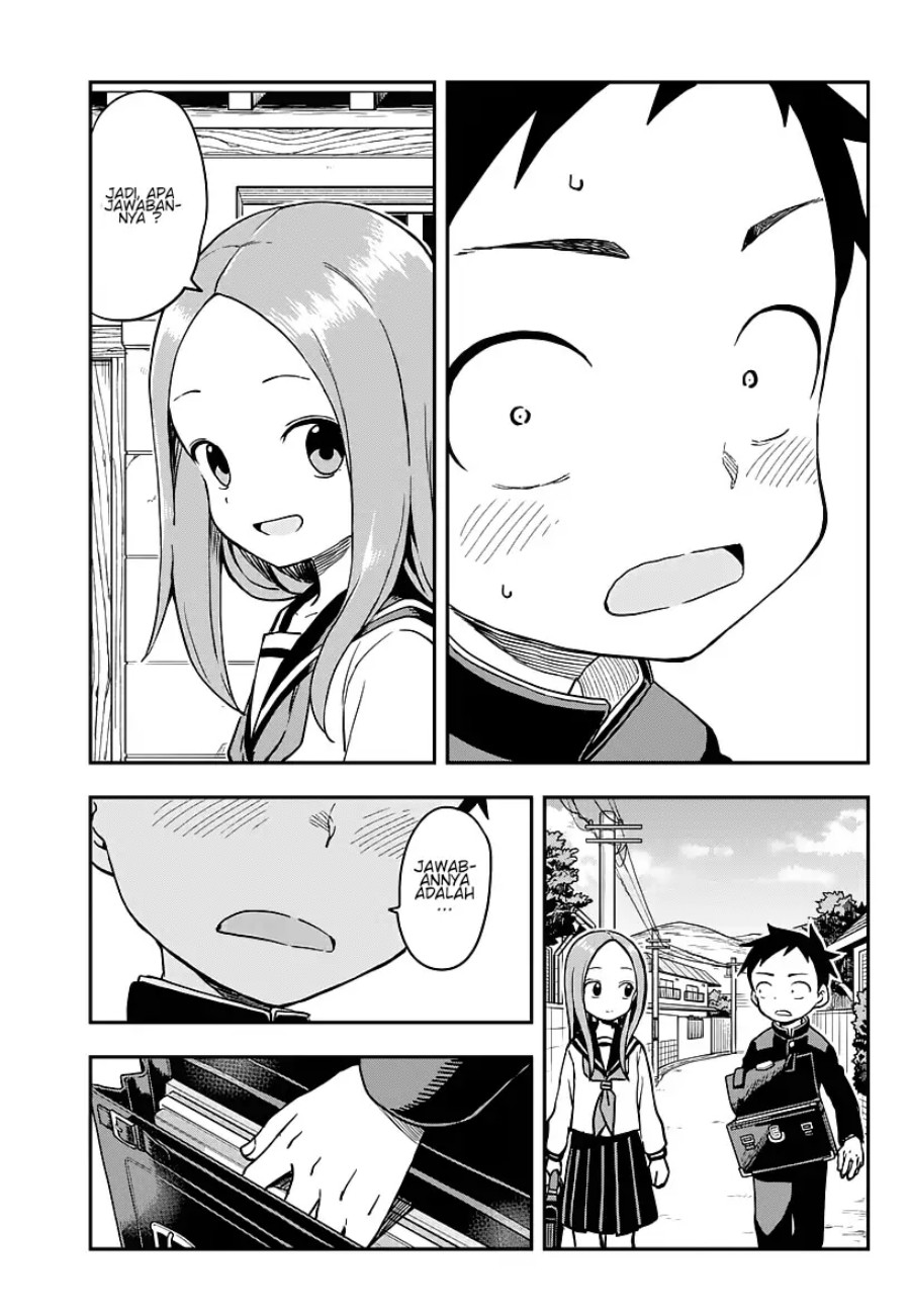 Karakai Jouzu no Takagi-san Chapter 168 Gambar 10