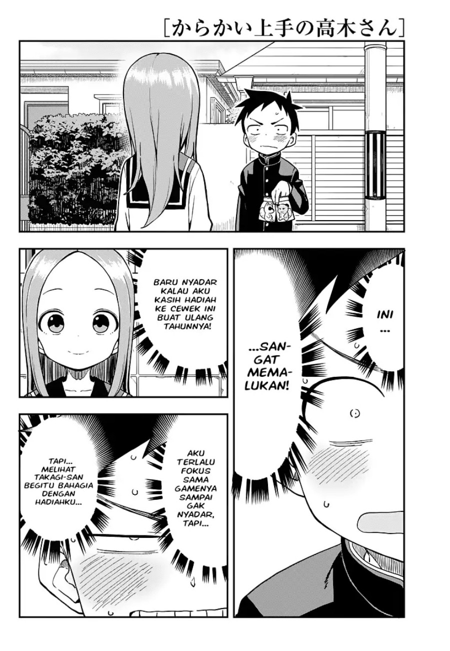 Karakai Jouzu no Takagi-san Chapter 168 Gambar 13