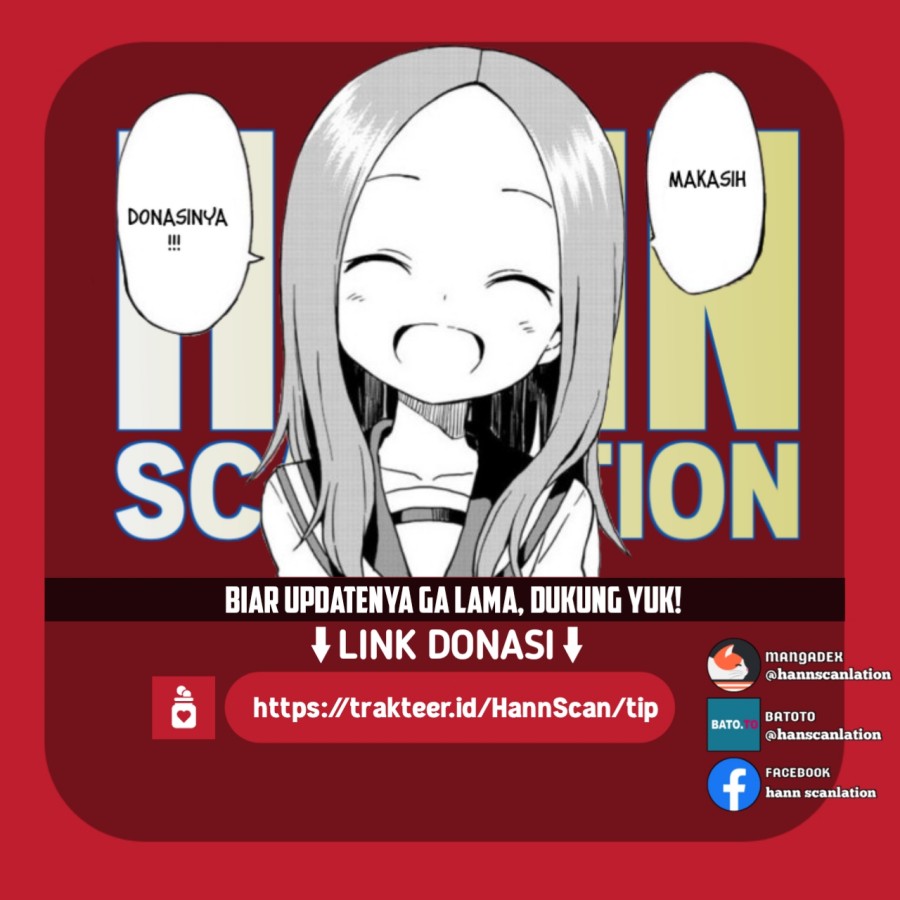 Karakai Jouzu no Takagi-san Chapter 168 Gambar 18