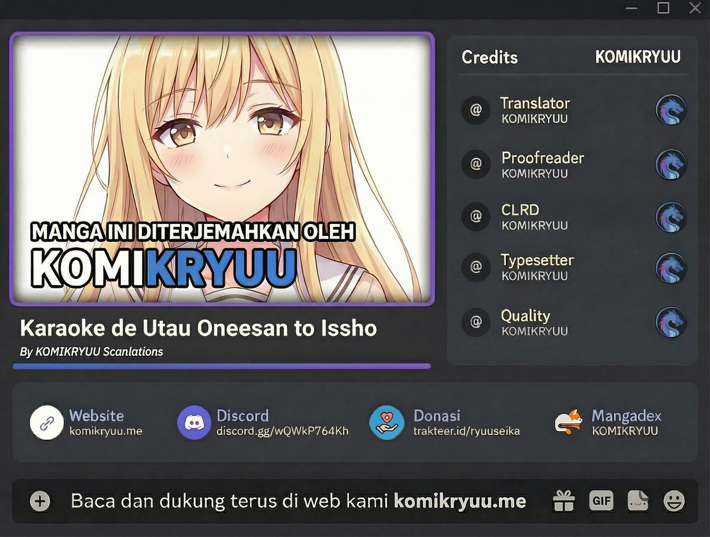 Karaoke de Utau Oneesan to Issyo Chapter 06 Gambar 1