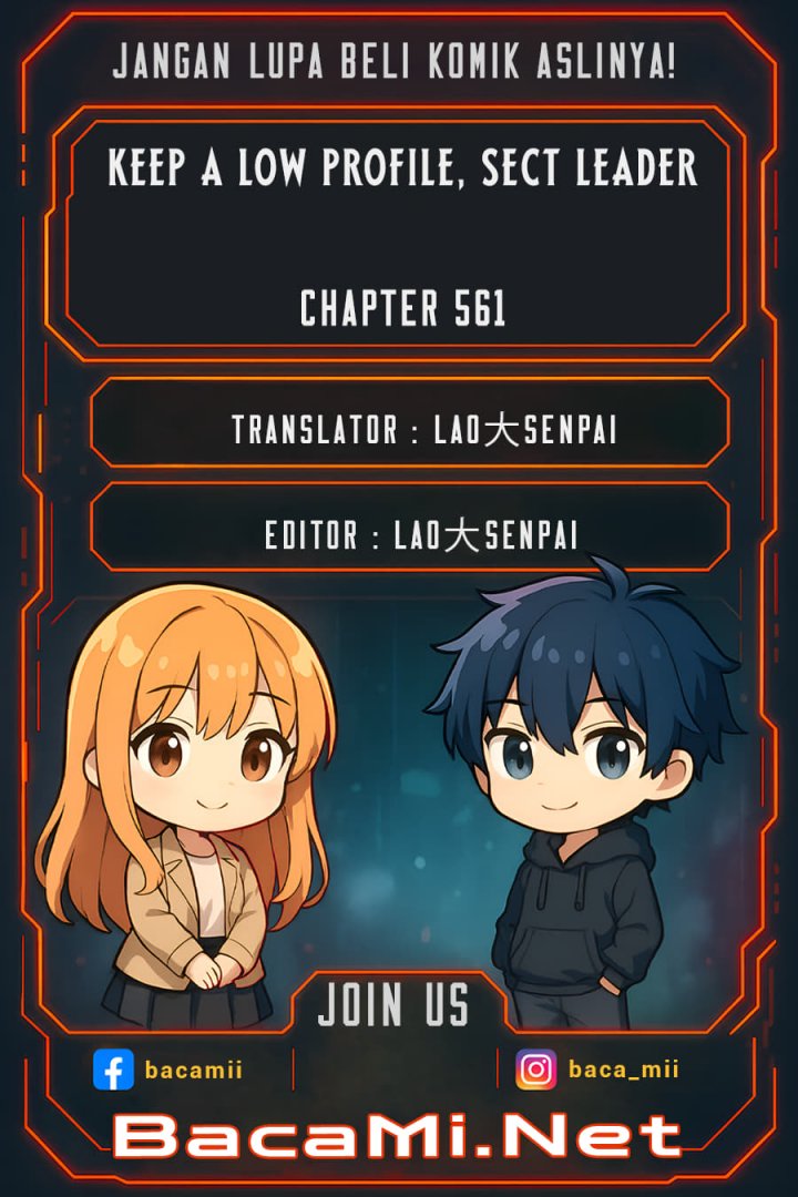 Keep A Low Profile, Sect Leader Chapter 561 Gambar 1