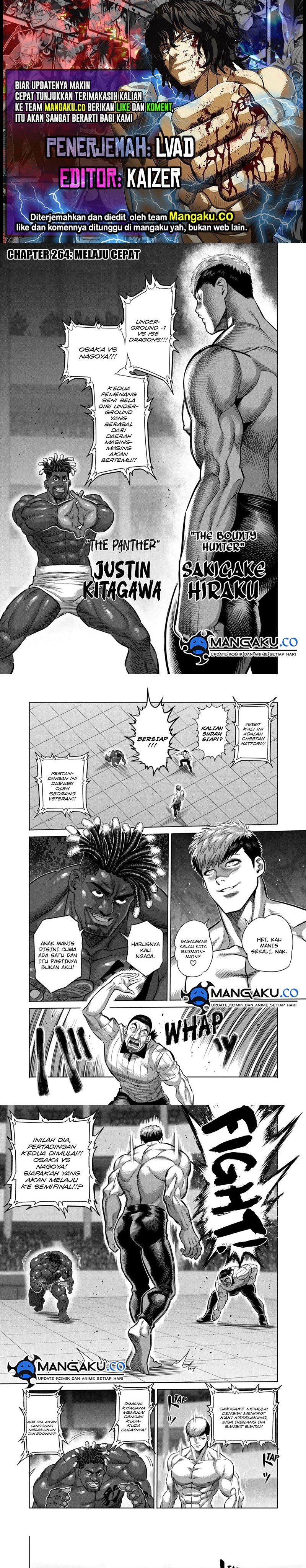 Kengan Omega Chapter 264 Gambar 1