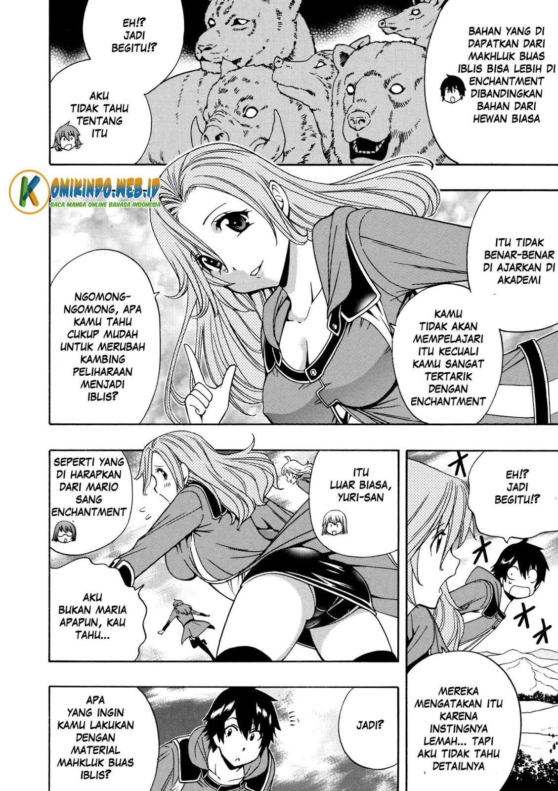 Kenja no Mago Chapter 23.1 Gambar 4