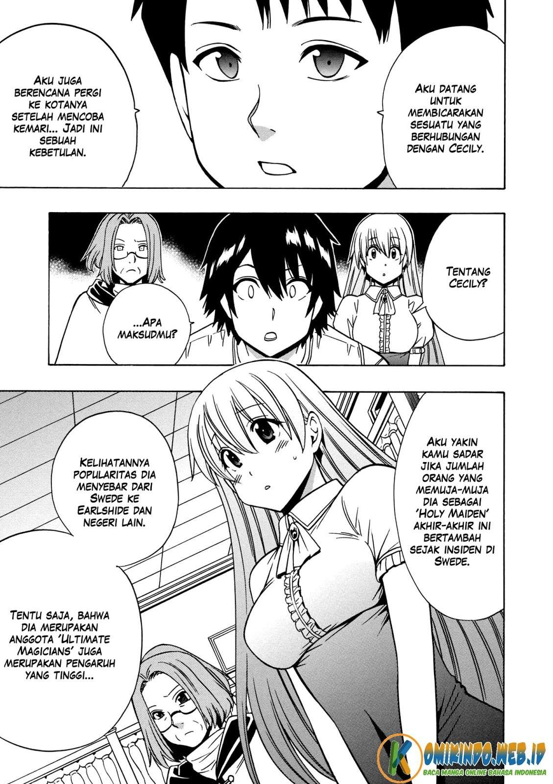 Kenja no Mago Chapter 28 Gambar 4