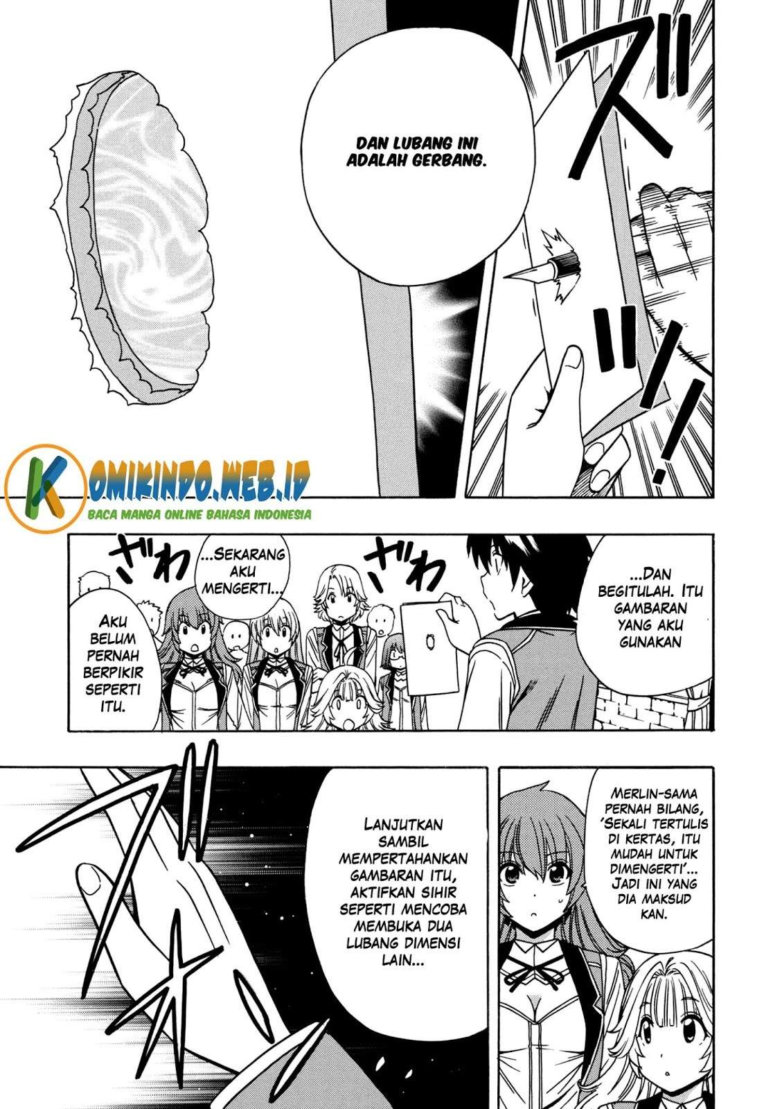 Kenja no Mago Chapter 28 Gambar 24