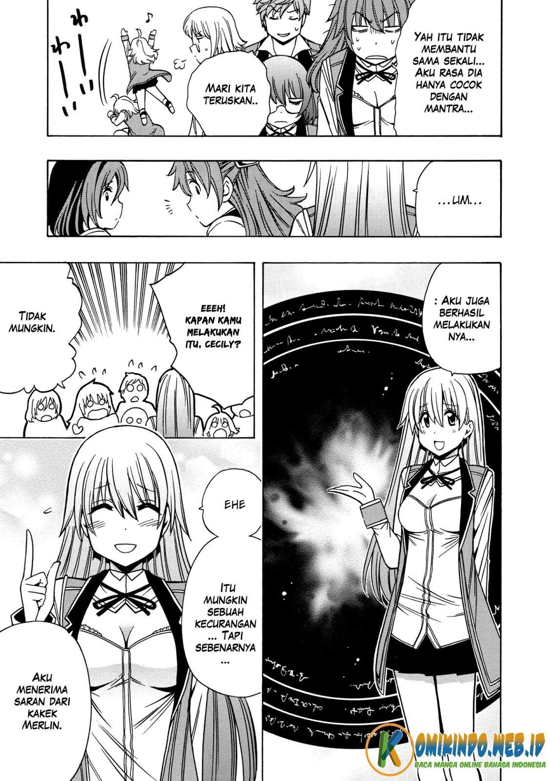 Kenja no Mago Chapter 28 Gambar 30