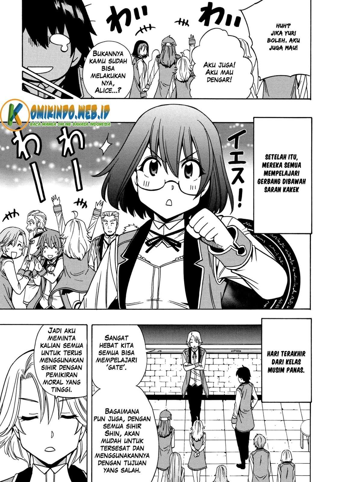 Kenja no Mago Chapter 28 Gambar 36