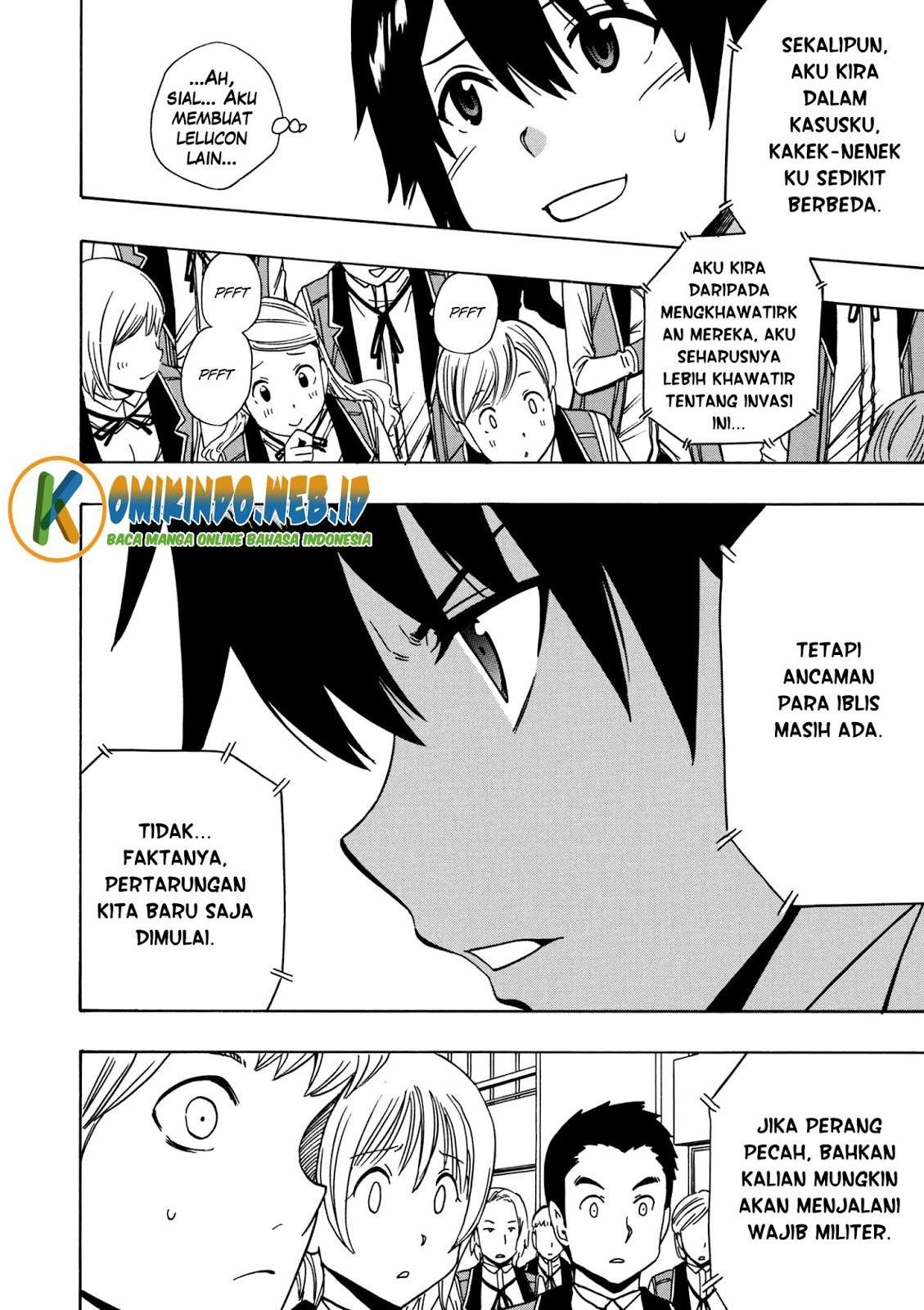 Kenja no Mago Chapter 28 Gambar 49