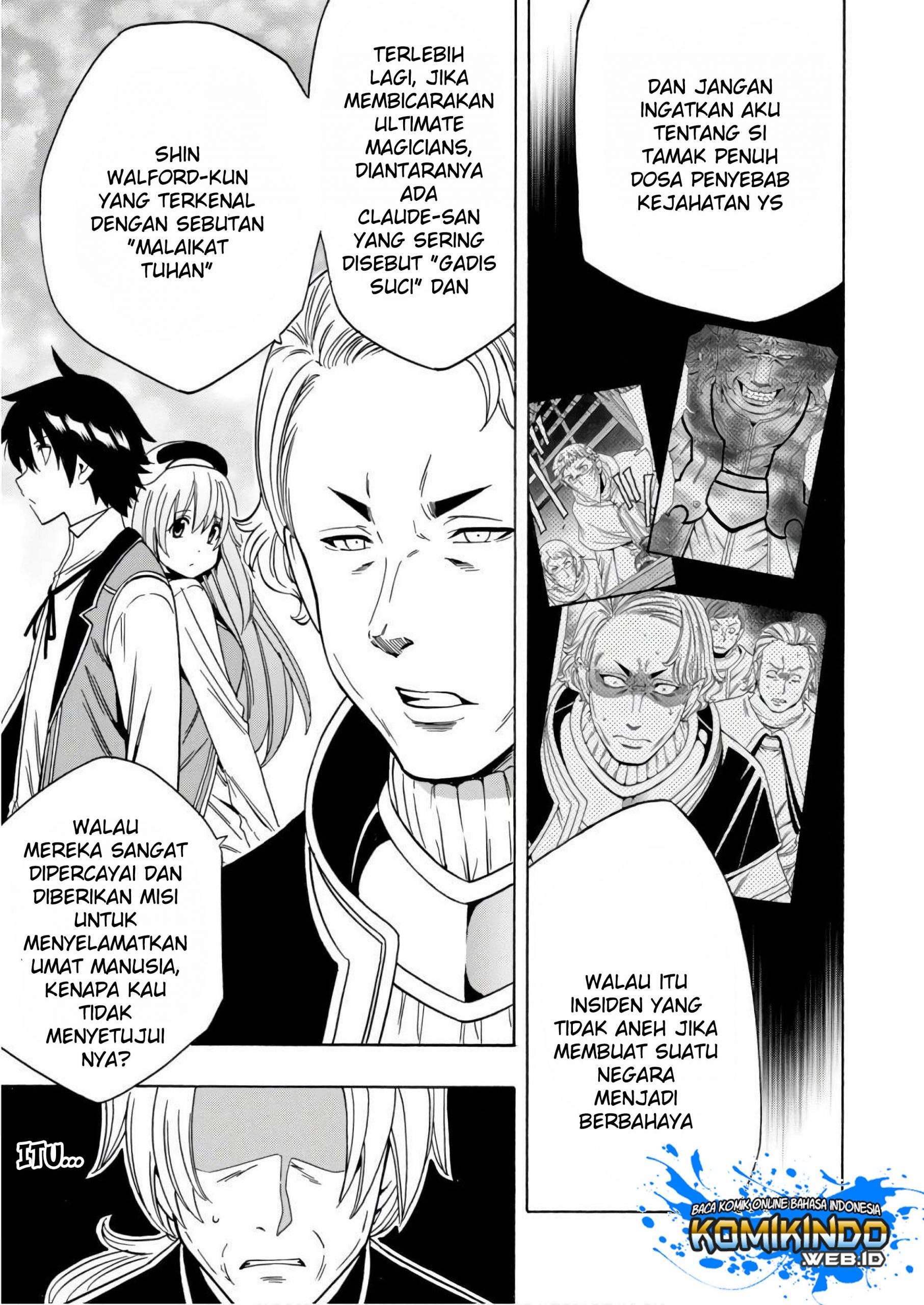 Kenja no Mago Chapter 37 Gambar 9