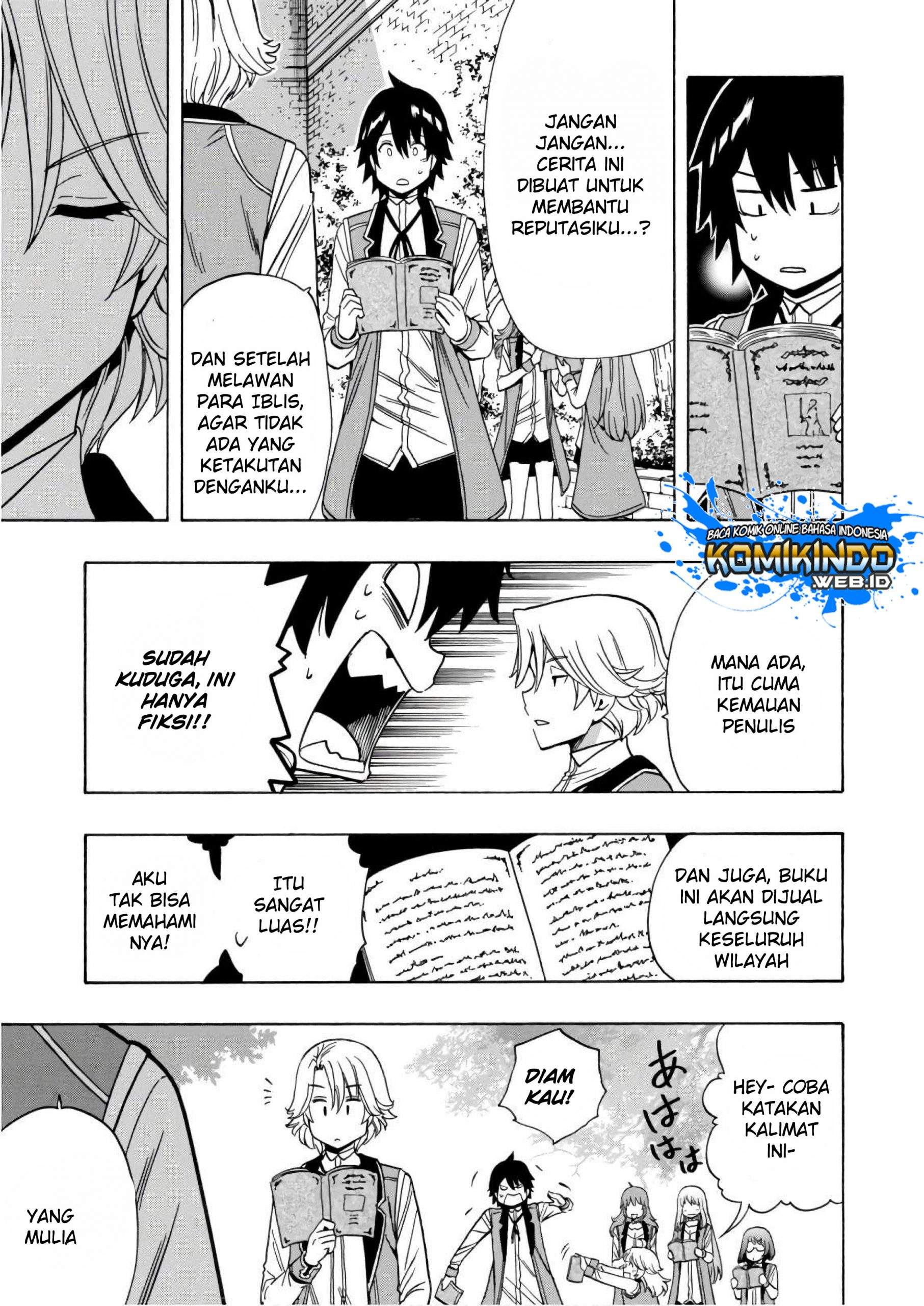 Kenja no Mago Chapter 37 Gambar 27