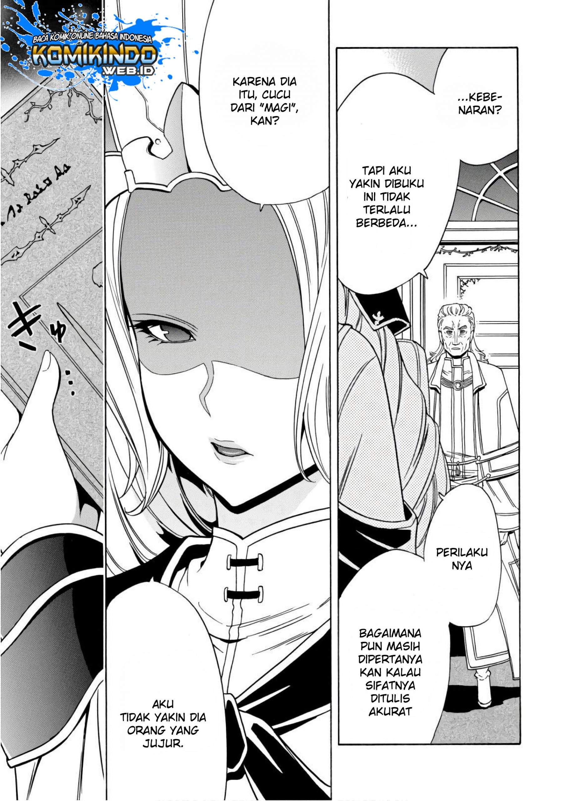 Kenja no Mago Chapter 37 Gambar 35