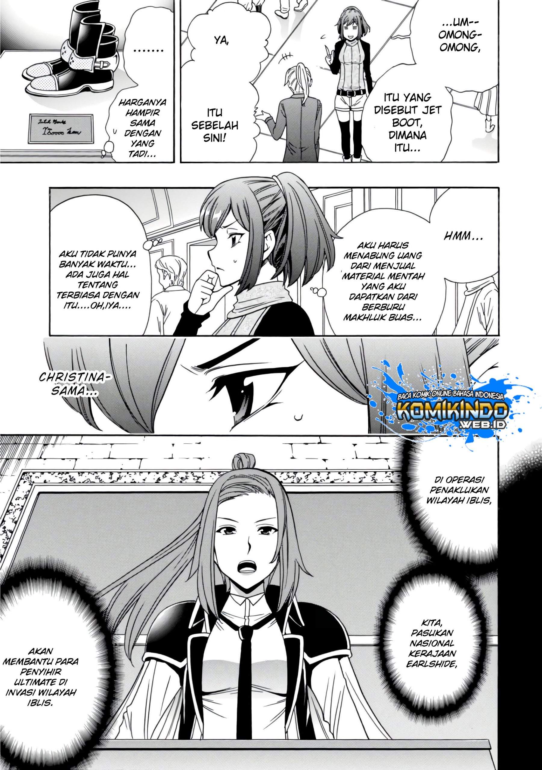 Kenja no Mago Chapter 40.5 Gambar 3
