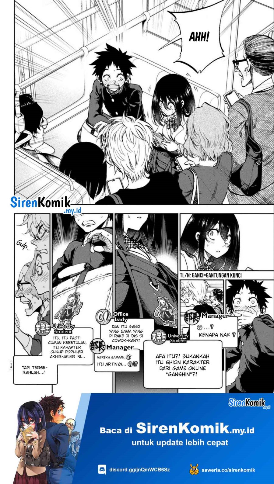 Kesa Mo Yuraretemasu Chapter 01 Gambar 10
