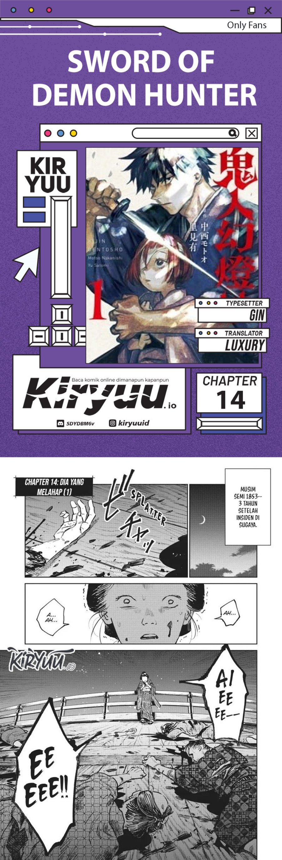 Kijin Gentoushou Chapter 14 Gambar 1