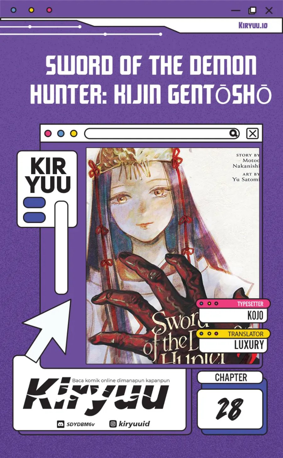 Kijin Gentoushou Chapter 28 Gambar 1