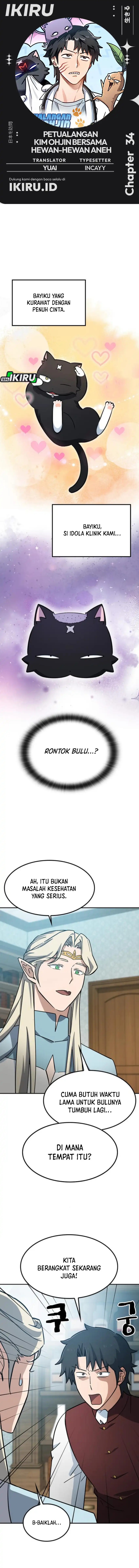 Kim Ohjin’s Adventures With Strange Animals Chapter 34 Gambar 1