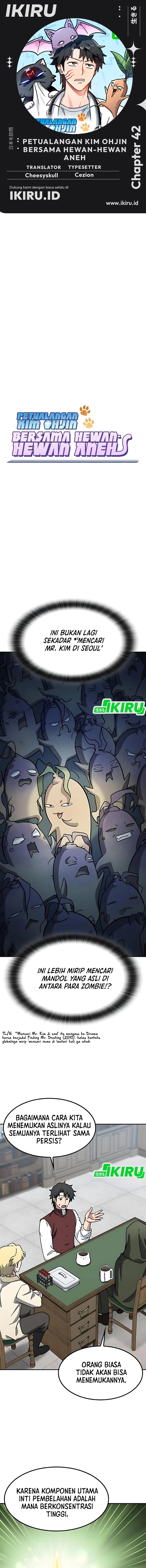 Kim Ohjin’s Adventures With Strange Animals Chapter 42 Gambar 1