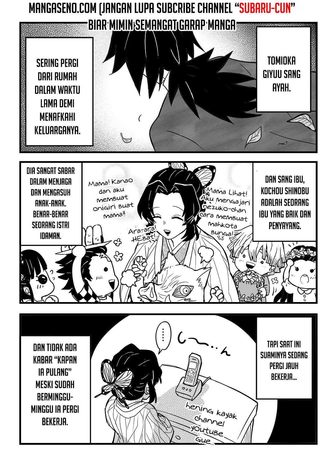 Kimetsu no Yaiba – The Kochou-Tomioka Family (DJ) Chapter 01 Gambar 2