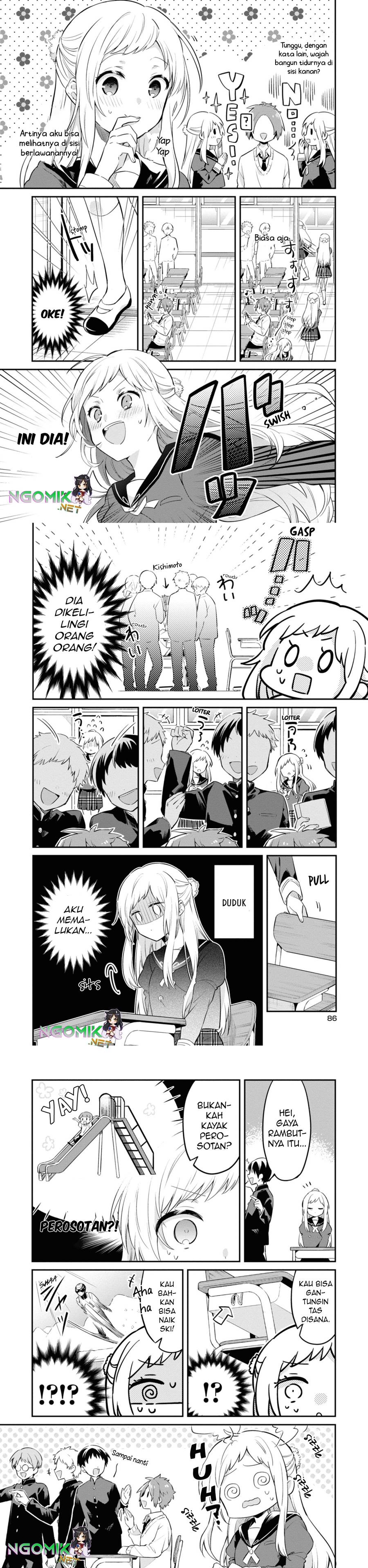Kimi no Yokogao shika Mirenai Chapter 04 Gambar 4