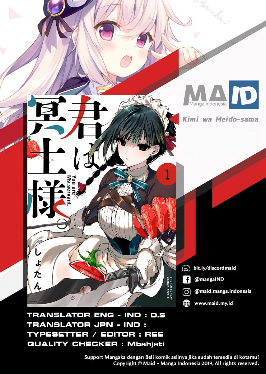 Kimi wa Meido-sama Chapter 08 Gambar 1