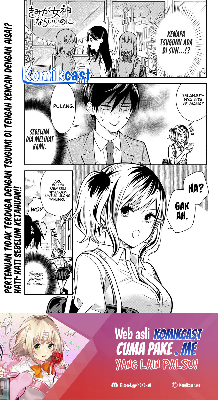 Kimi ga Megami Nara Ii no ni Chapter 08 Gambar 2