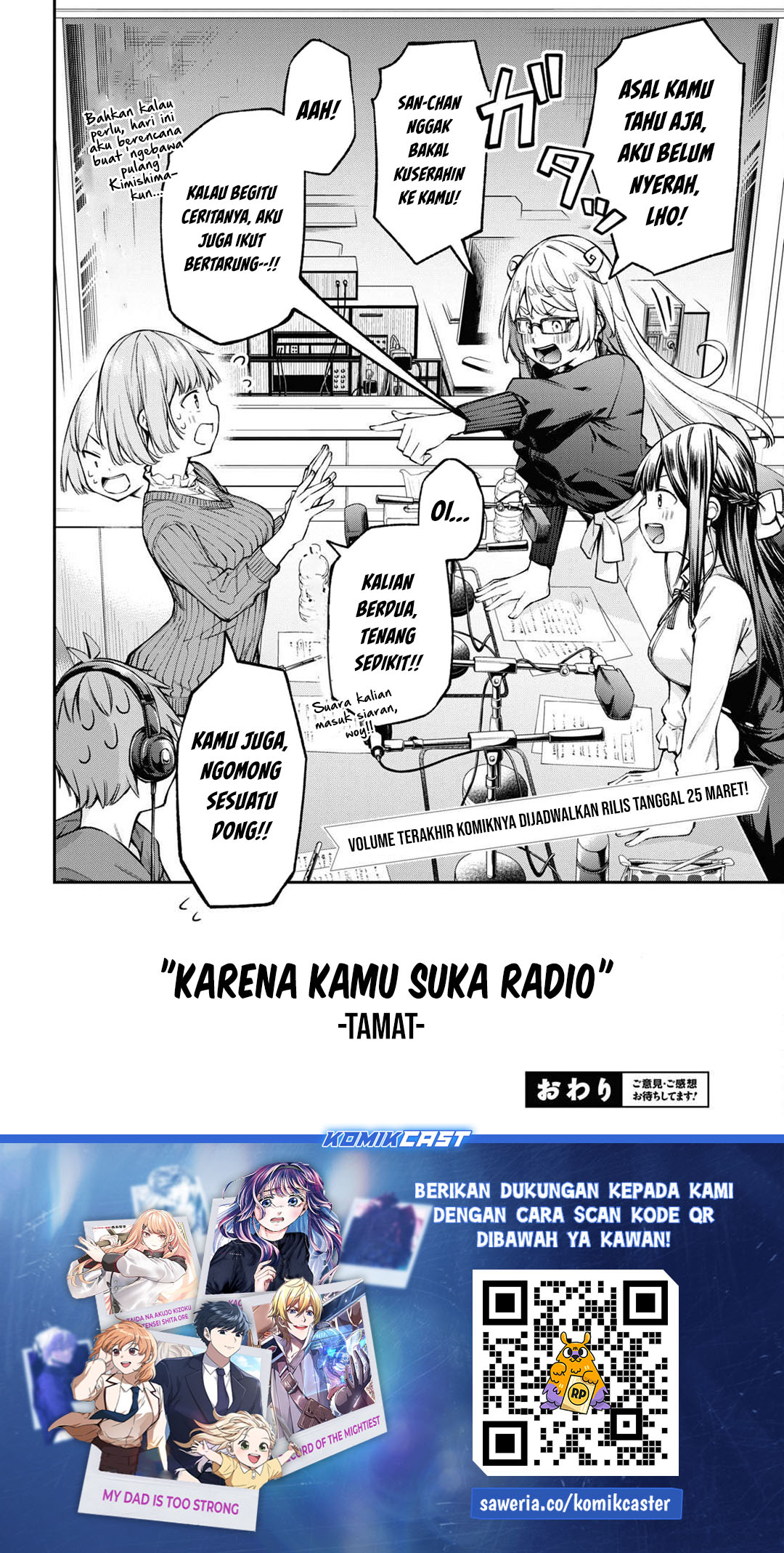 Kimi ga Radio wo Suki dakara Chapter 23 END Gambar 33