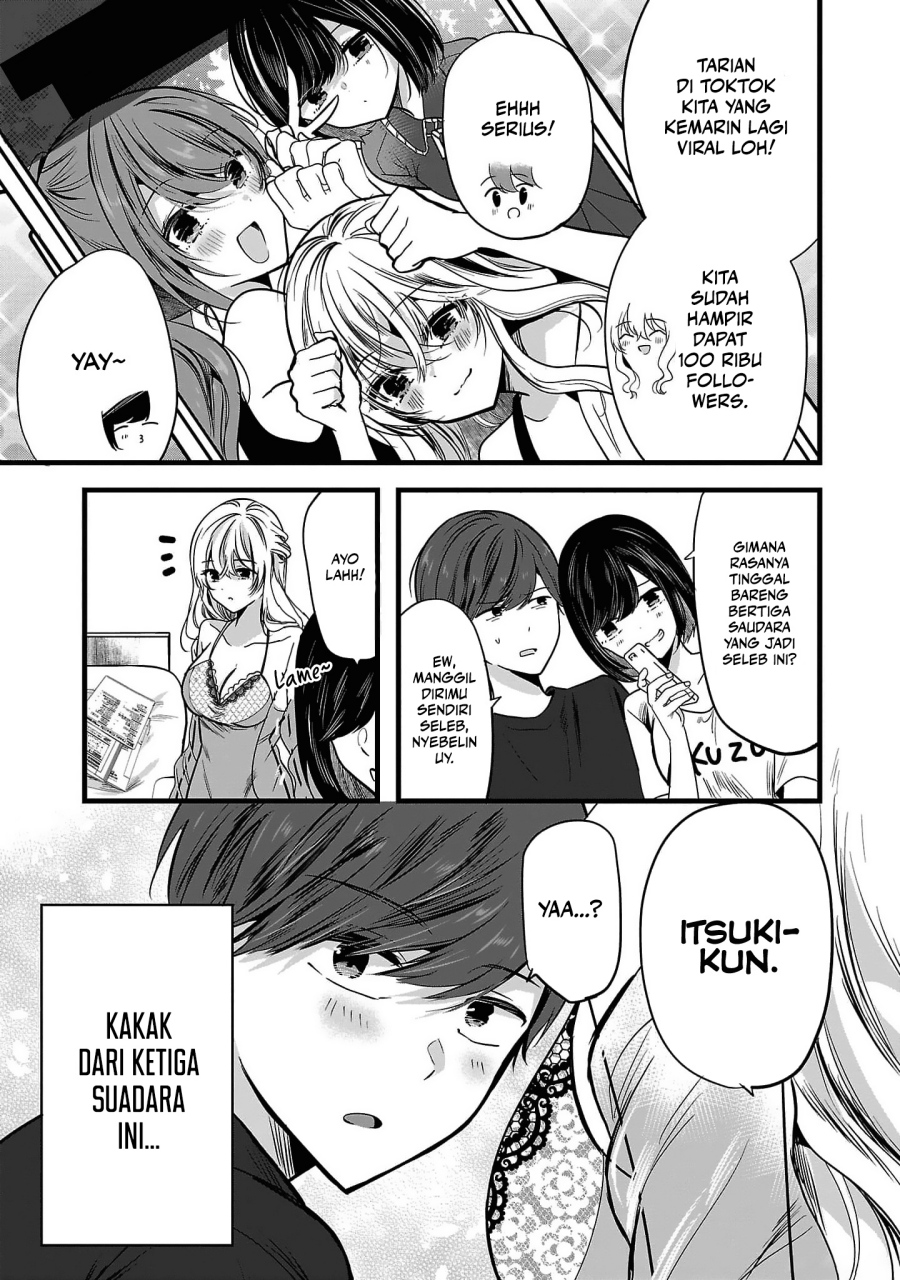 Kimi ni Koisuru Sanshimai Chapter 01 Gambar 13