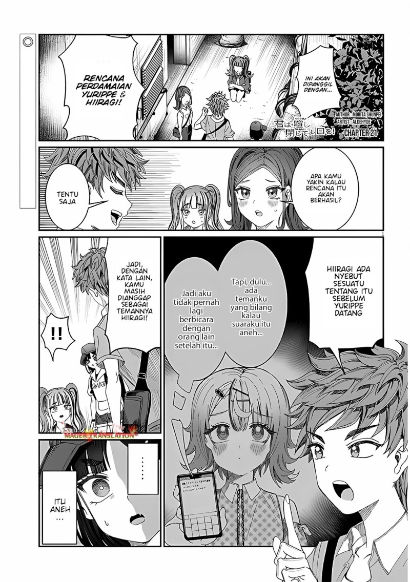 Kimi wa Yakamashi Tojite yo Kuchi wo! Chapter 21 Gambar 2