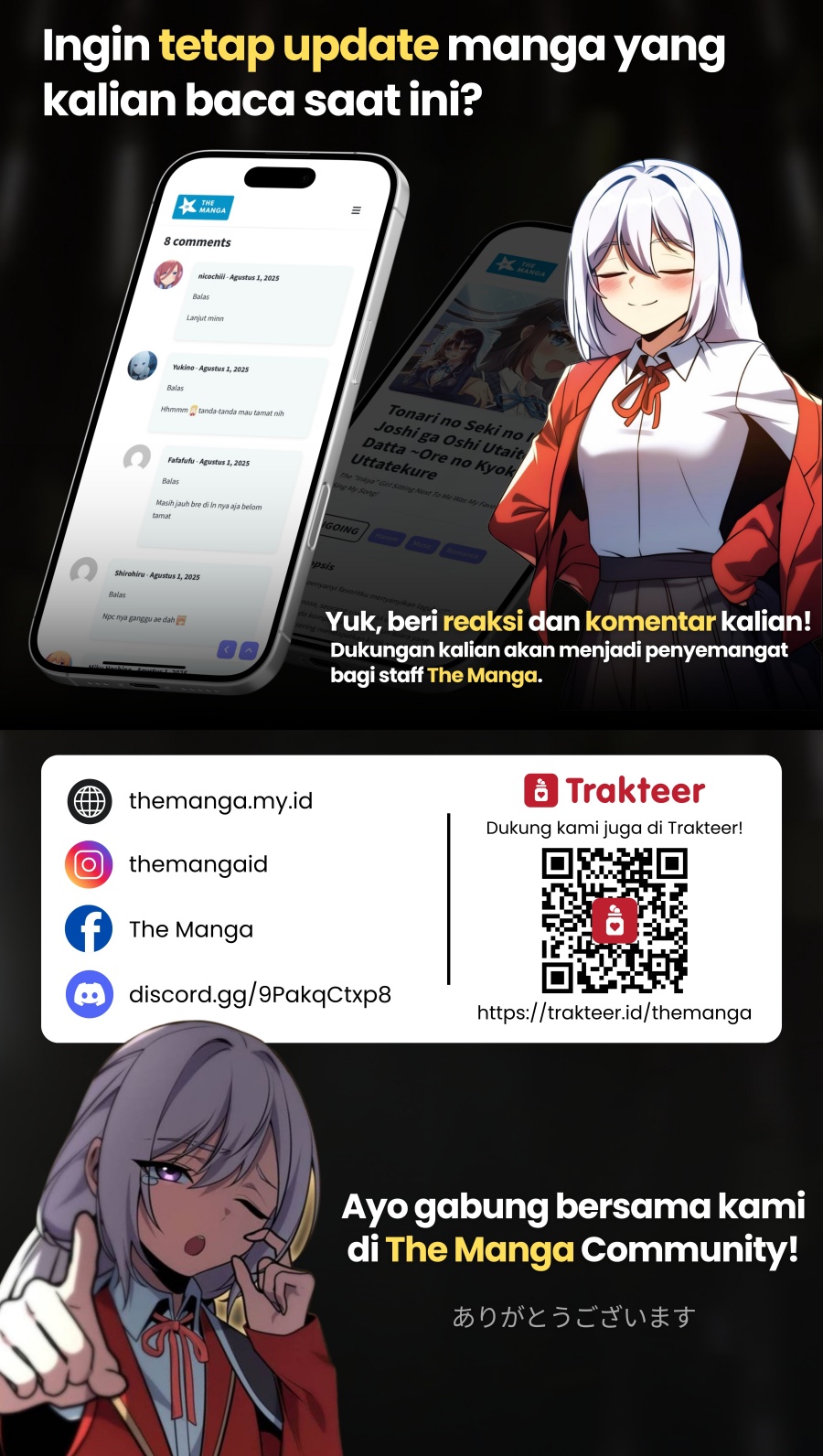 Kimi wa Yakamashi Tojite yo Kuchi wo! Chapter 32-32.5 Gambar 14