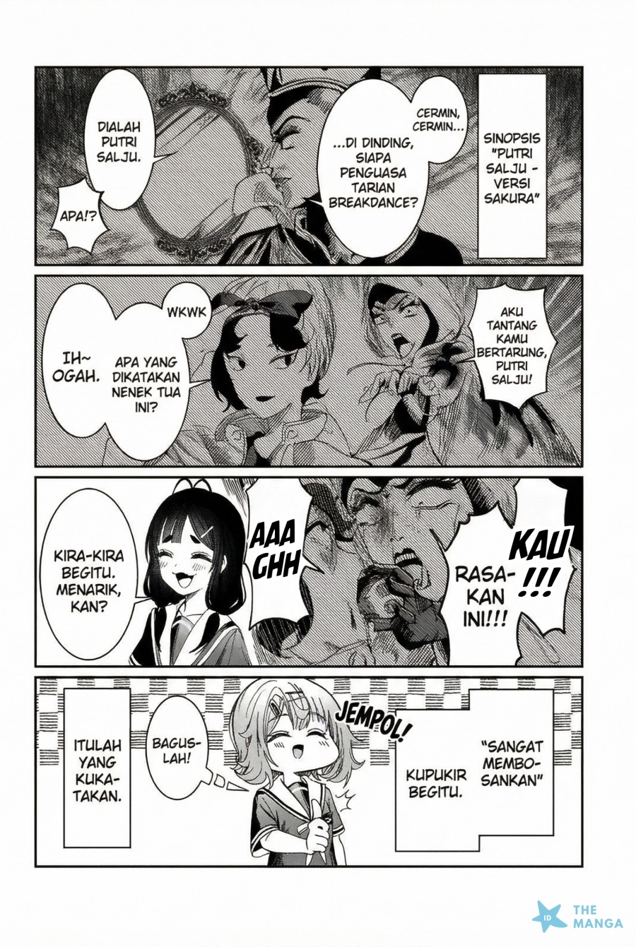 Kimi wa Yakamashi Tojite yo Kuchi wo! Chapter 33-33.5 Gambar 15