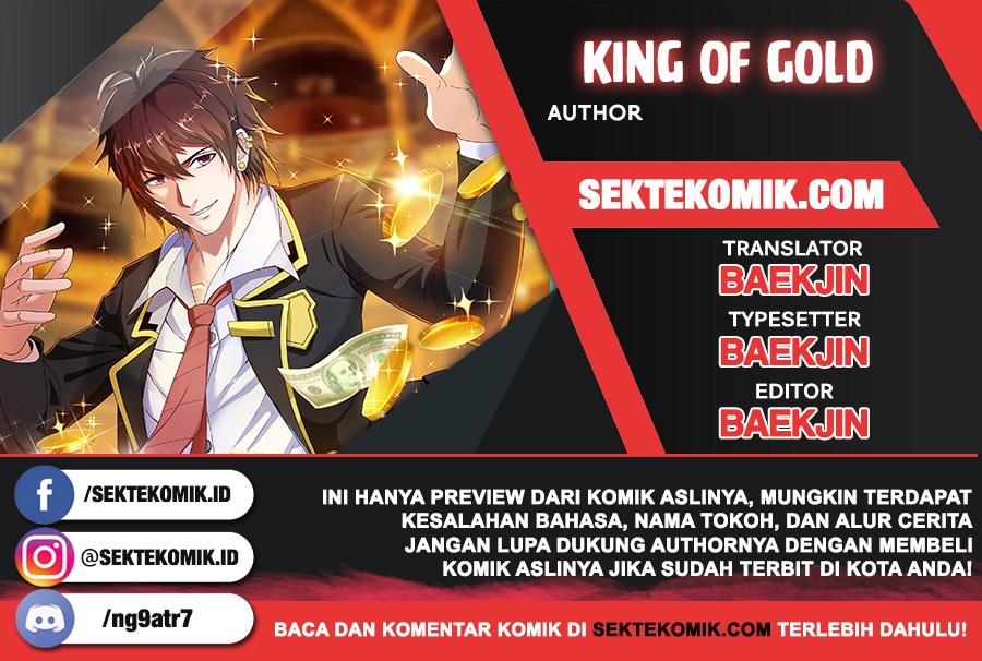 King of Gold Chapter 01 Gambar 1