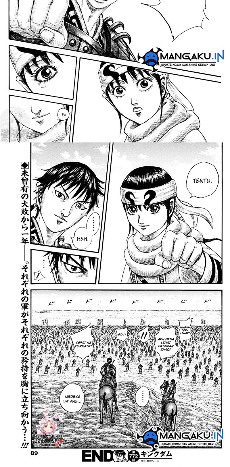 Kingdom Chapter 772 Gambar 6