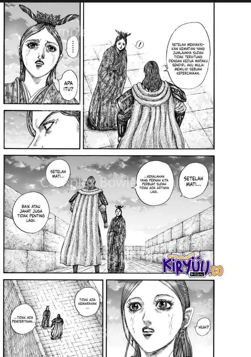 Kingdom Chapter 842 Gambar 9